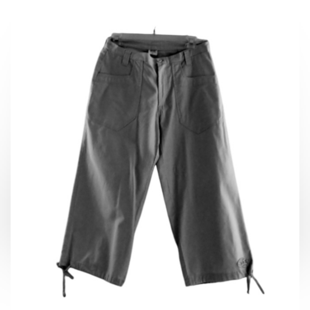 Linen Cotton Capris, size S - Picture 2 of 10